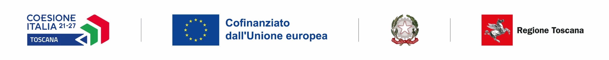 Cofinanziato dall’Unione europea — Coesione Italia 21-27 Toscana, Repubblica Italiana, Regione Toscana